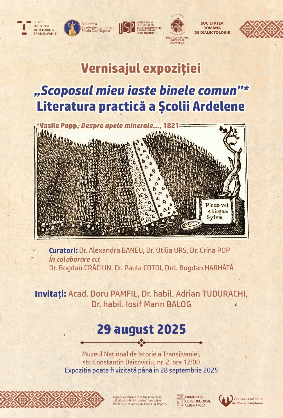 Afiș Săptămâna Limbii Române